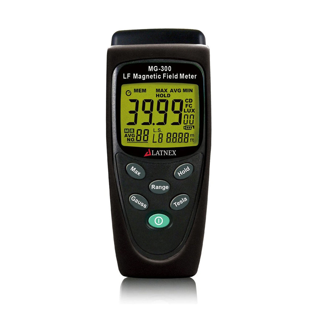LATNEX MG-300 EMF Meter - Magnetic Field Detector For Home Inspection & Safety