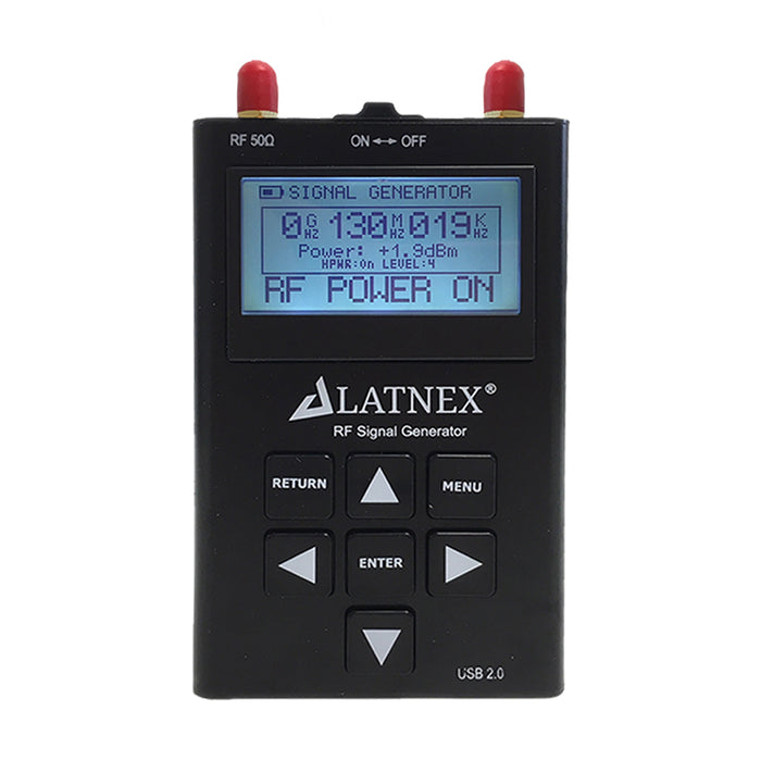 RF Signal Generator RFSG6-100K Expanded Frequency Range (100 KHz to 6000 MHz) Signal Generators - LATNEX
