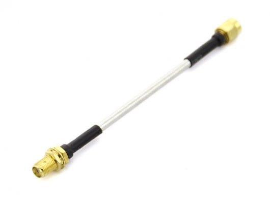 SMA M/F 6GHz Semi-Flexible cable RG402 - 10cm - LATNEX
