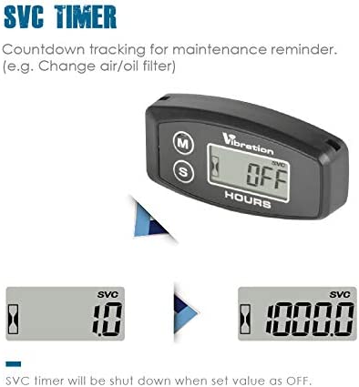 Vibration Hour Meter HM-B015 Hour Meters - LATNEX