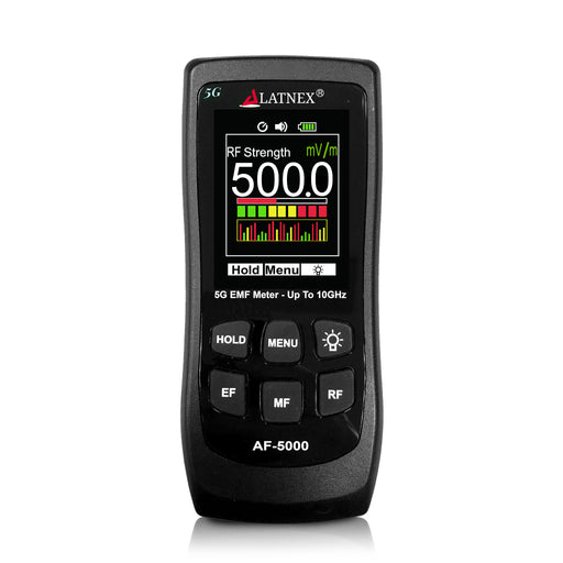 All-in-One 5G EMF Meter AF-5000 EMF Meter - LATNEX