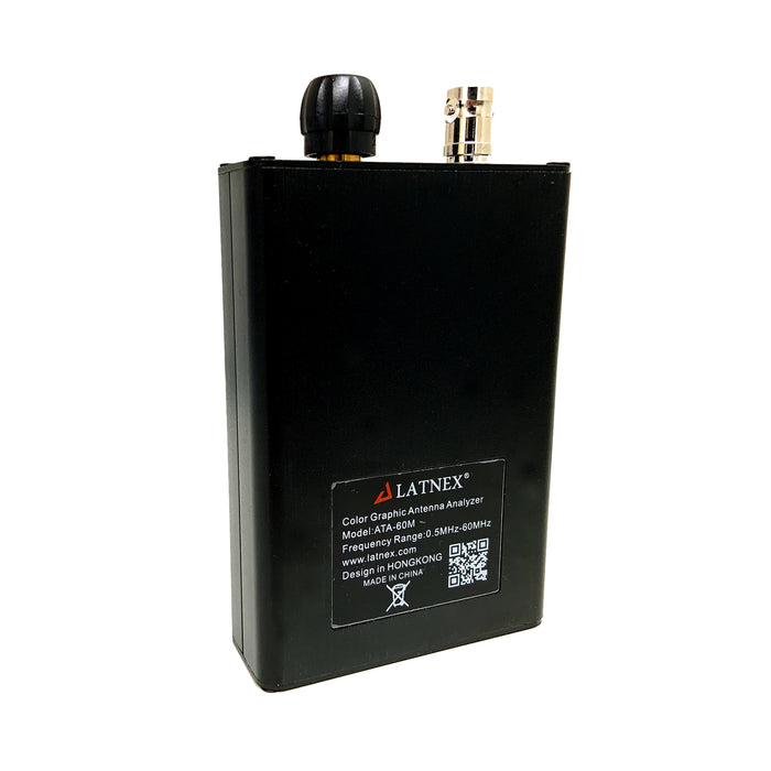 ATA-60M 0.5-60MHz Color Graphic Antenna Analyzer Antenna Analyzer - LATNEX
