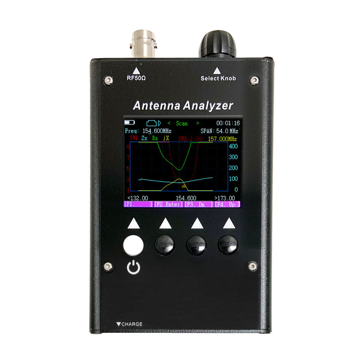 ATA-60M 0.5-60MHz Color Graphic Antenna Analyzer Antenna Analyzer - LATNEX