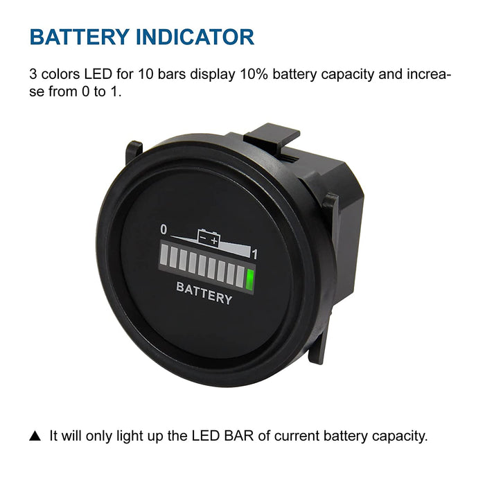 9.825 Car Battery Indicator lizenzfreie Fotos und Stockbilder