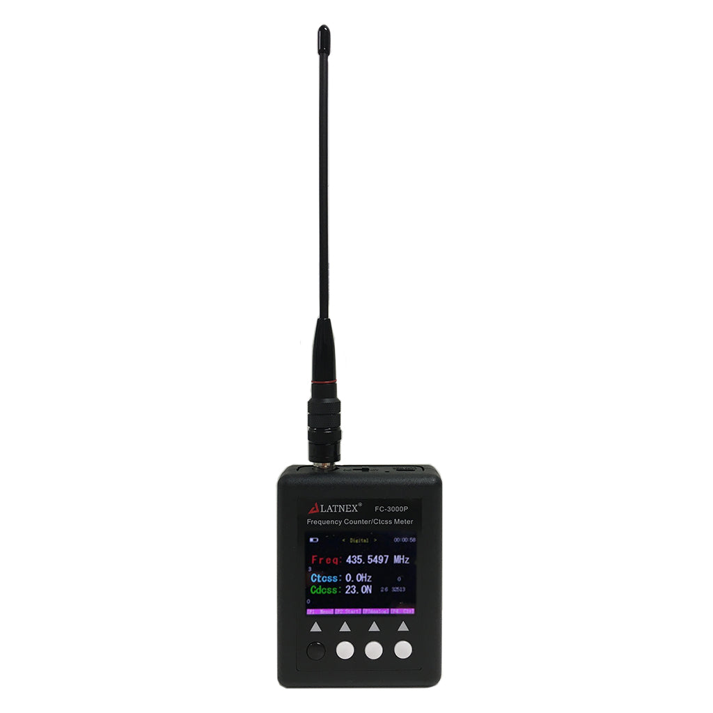 FC-3000P Portable Frequency Counter/ Ctcss Meter – LATNEX