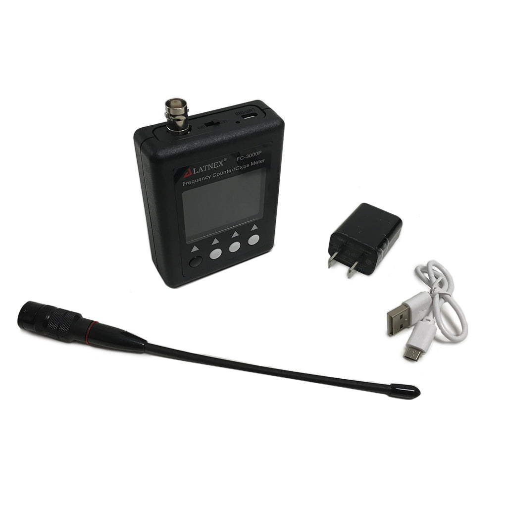 FC-3000P Portable Frequency Counter/ Ctcss Meter – LATNEX