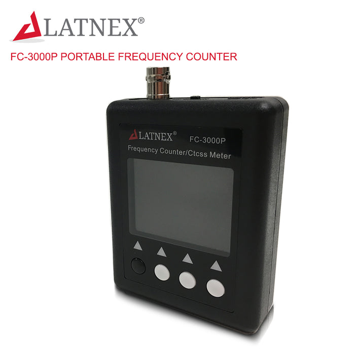 FC-3000P Portable Frequency Counter/ Ctcss Meter — LATNEX