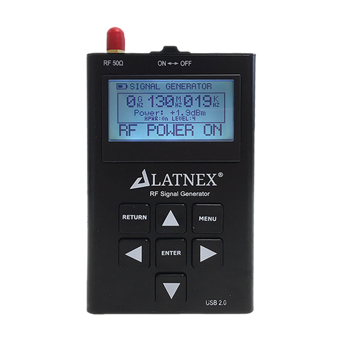 RF Signal Generator RF-SG6 (24 to 6000 MHz) Radio Equipment - LATNEX