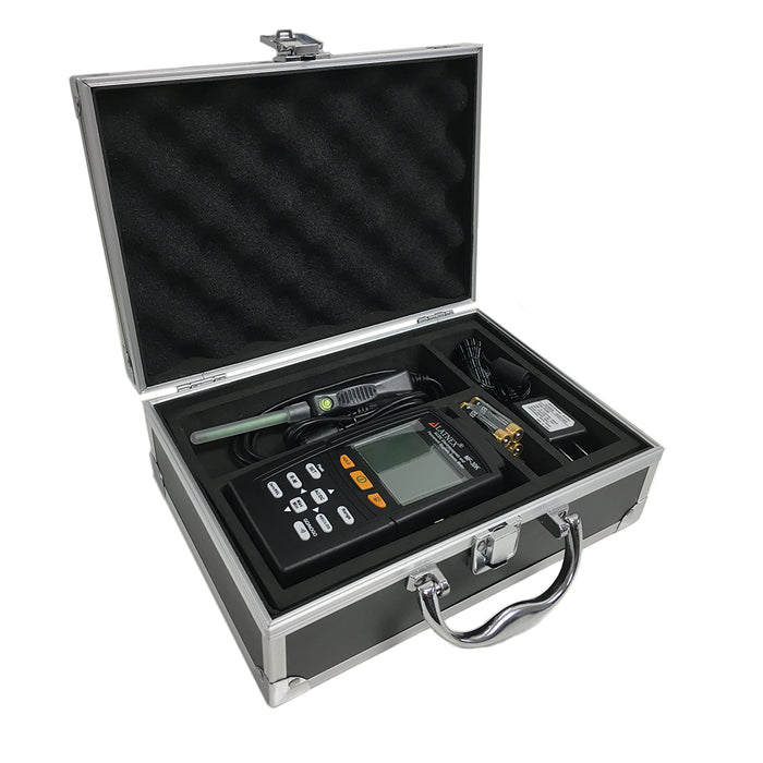 MF-30K AC/DC Electromagnetic Permanent Magnets Gauss Meter with Aluminum Case DC Gaussmeters - LATNEX