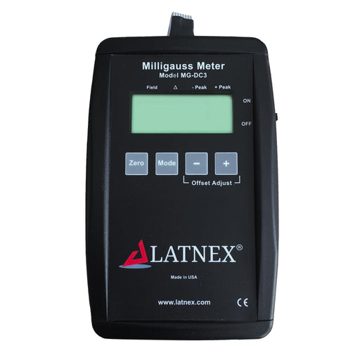 DC Milligauss Meter MG-DC3 DC Gaussmeters - LATNEX