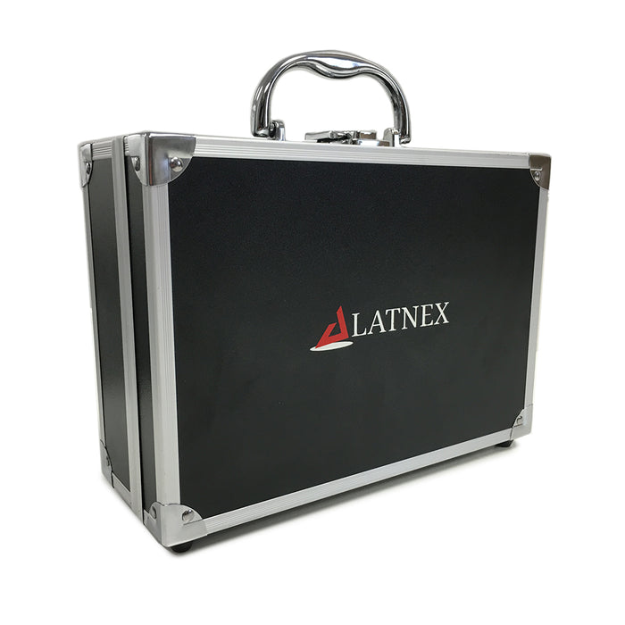 MF-30K AC/DC Electromagnetic Permanent Magnets Gauss Meter with Aluminum Case DC Gaussmeters - LATNEX