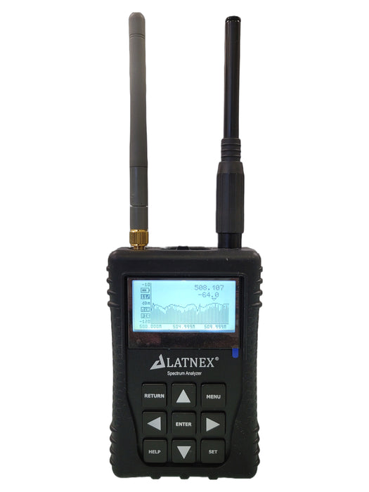 LATNEX® Spectrum Analyzer SPA-7GE (50KHz - 6.1GHz) Spectrum Analyzers - LATNEX