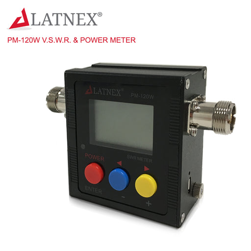 PM-120W (SO239) V.S.W.R. & Power Meter VSWR Meters - LATNEX