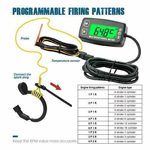 Tach/Hour Meter HM-035T Hour Meters - LATNEX