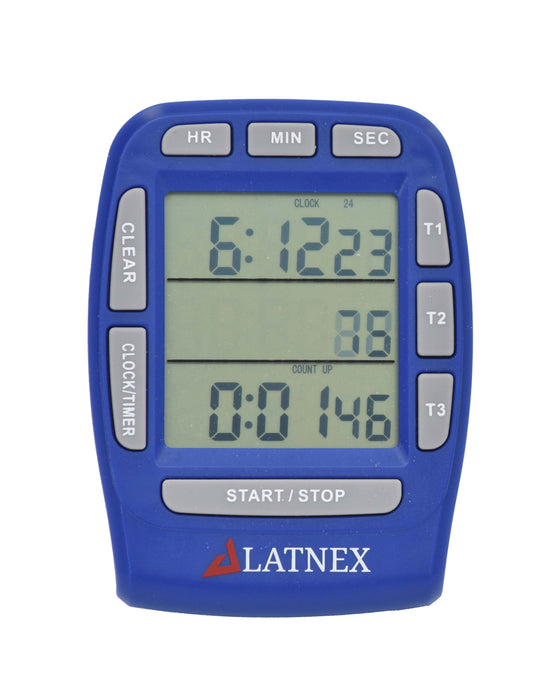 Digital LCD 3 Channel Timer Timers - LATNEX